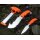 Walther HKS Hunting Knife Set 440C Kunststoff Orange inkl. Nylonscheide