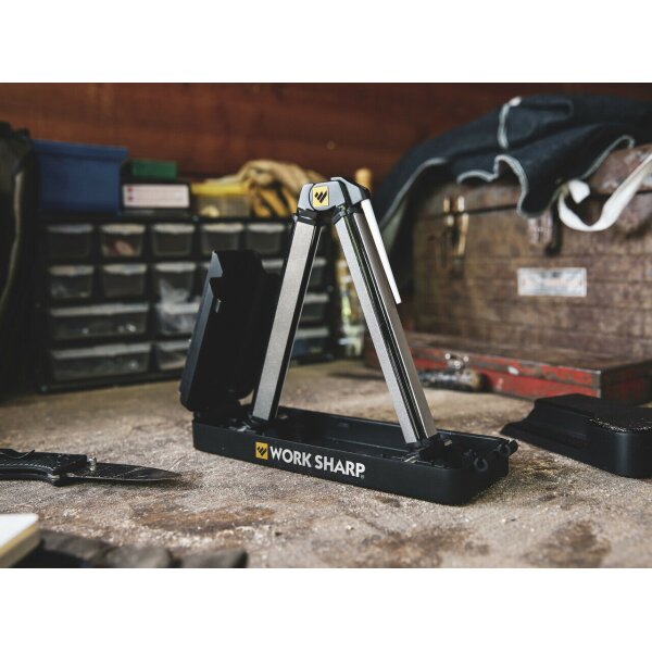Work Sharp ANGLE SET KNIFE SHARPENER Schleifgerät Messerschleifer 3 Körnungen