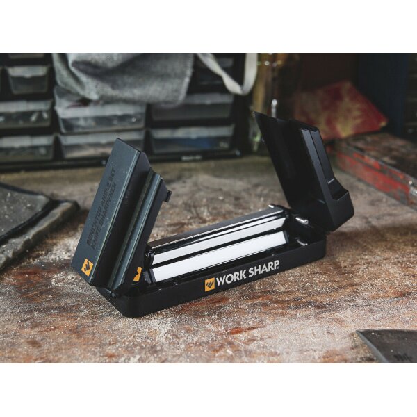 Work Sharp ANGLE SET KNIFE SHARPENER Schleifgerät Messerschleifer 3 Körnungen