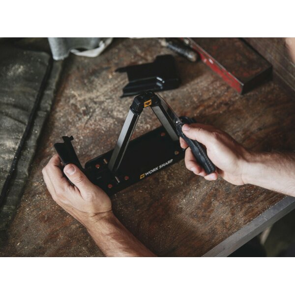 Work Sharp ANGLE SET KNIFE SHARPENER Schleifgerät Messerschleifer 3 Körnungen