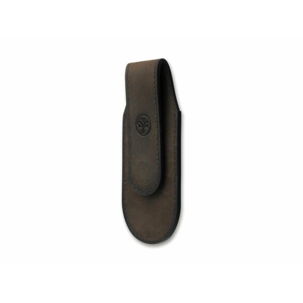 Böker Magnet-Stecketui aus Nubukleder Messeretui 2 Größen Braun o. Schwarz Leder BRAUN / KLEIN - 09BO291
