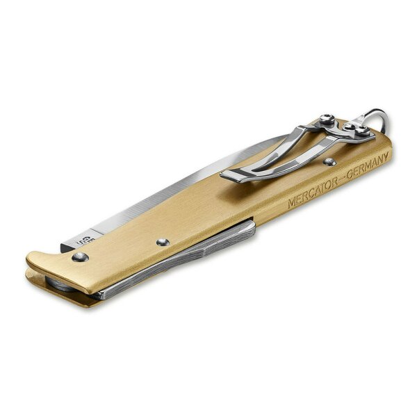 Otter Mercator Messing + Gürtelclip C75 Stahl