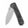 QSP Knife HAWK Damast QS131-E Messer Damastmesser Taschenmesser Carbon Griff