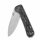 QSP Knife HAWK Damast QS131E Messer Damastmesser Taschenmesser Carbon Griff