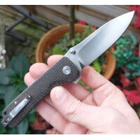 QSP Knife HAWK QS131G Messer Taschenmesser 14C28N Stahl...