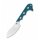 QSP Knife NECKMUK  QS125-D Neck Knife D2 Stahl Blue Micarta