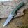 QSP Knife Leopard QS135-C 14C28 Stahl Green Micarta