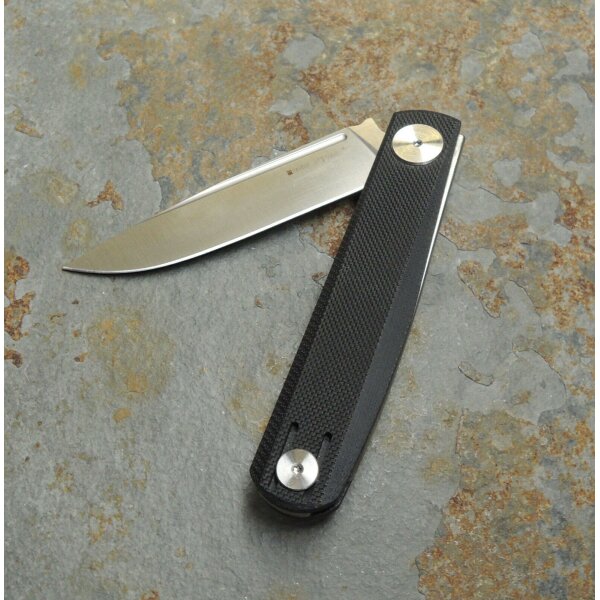 Real Steel RSK G SLIP COMPACT Messer Slipjoint VG10 Stahl G10 Griff BLACK