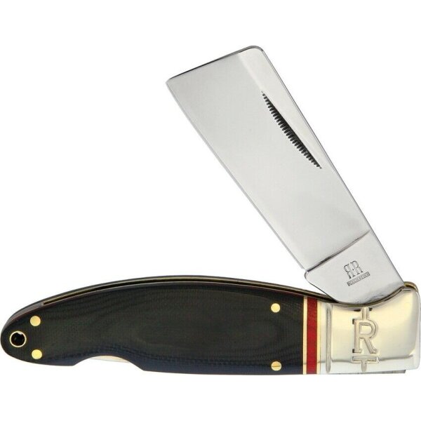 Rough Ryder Rider HIGHLAND POCKET CLEAVER Messer Backlock 440A Stahl G10 Griff