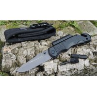 K25 Messer Rescue Knife Rettungsmesser mit LED +...