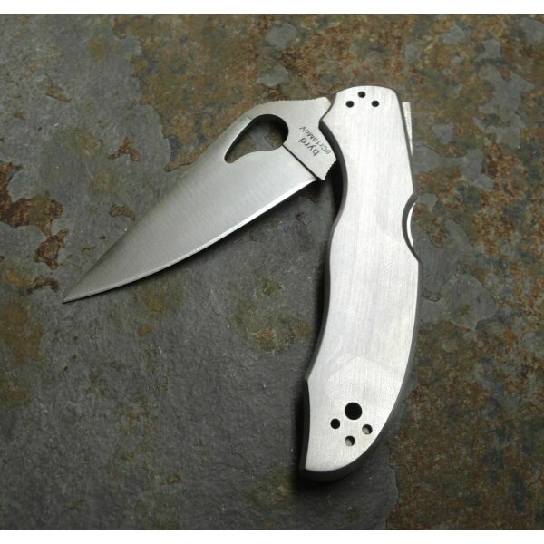 Spyderco Byrd Harrier 2 8Cr13MoV Edelstahl Silber 01SP1092