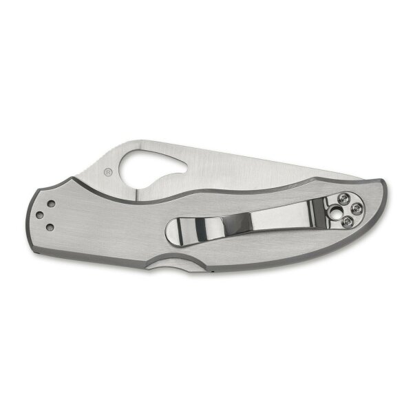 Spyderco Byrd Harrier 2 8Cr13MoV Edelstahl Silber 01SP1092