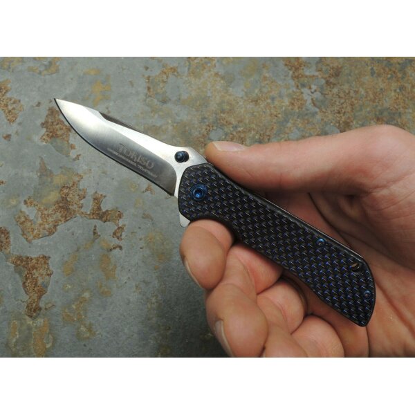 Tokisu Knives Messer Taschenmesser 7Cr17 Stahl G10-Carbon-Griff