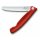 Victorinox faltb. Gemüsemesser Wellenschliff Brotzeitmesser Brötchenmesser Picknickmesser rot