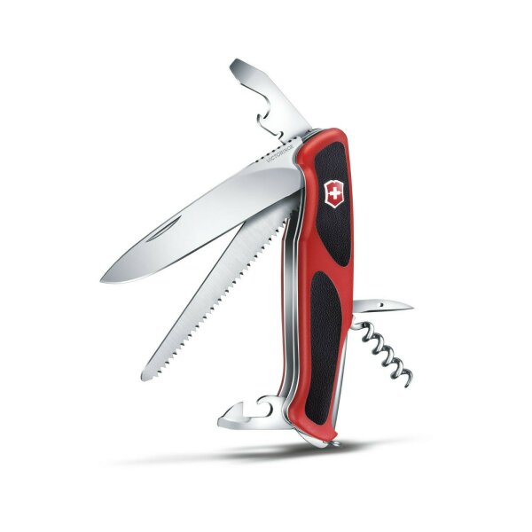 Victorinox Ranger Grip 55 RED / BLACK Schweizer Messer Taschenmesser 0.9563.C