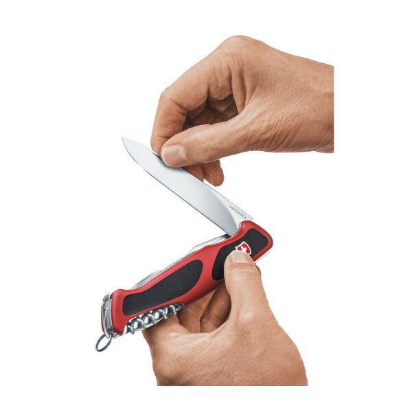 Victorinox Ranger Grip 55 RED / BLACK Schweizer Messer Taschenmesser 0.9563.C