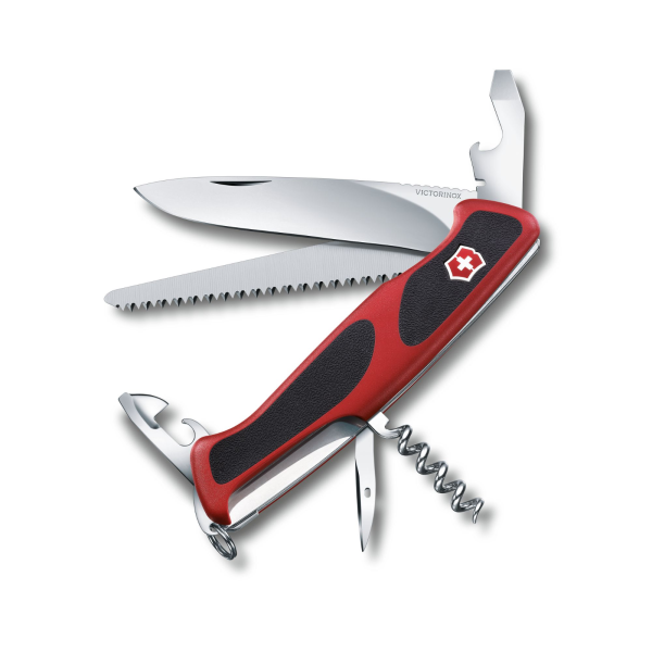 Victorinox Ranger Grip 55 RED / BLACK Schweizer Messer Taschenmesser 0.9563.C