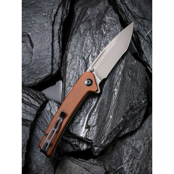 CIVIVI Keen Nadder C2021B Messer Folder Böhler N690 Stahl Micarta