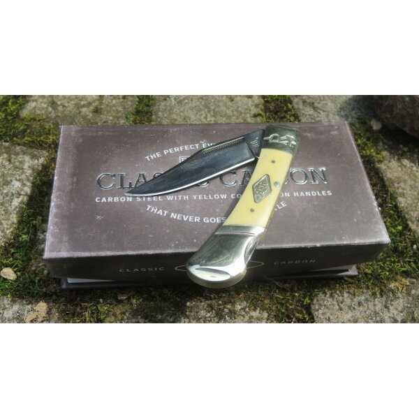 Rough Ryder Rider CLASSIC CARBON Klappmesser LOCKBACK Kohlenstoffstahl RR1738
