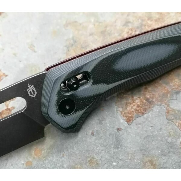 Gerber SUMO Messer Arbeitsmesser Pivot Lock 7Cr17MoV Stahl Stonewash G10 Griff