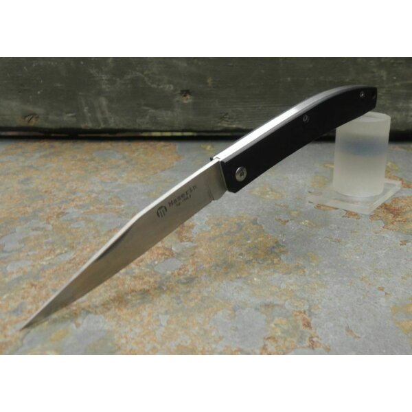 Maserin E.D.C. Knife BLACK Messer D2 Stahl G10 Griff Slipjoint
