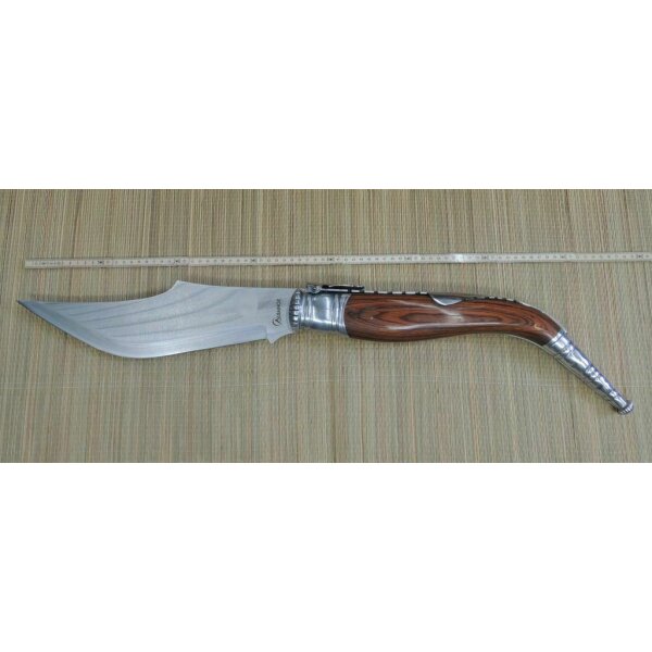 Navaja BANDOLERA EL MONSTRUO Messer 77 cm XXL Taschenmesser Stamina Holz