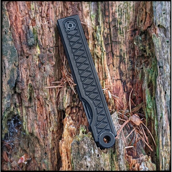 StatGear POCKET SAMURAI Messer SLIPJOINT Mini Folder BLACK 440C Stahl