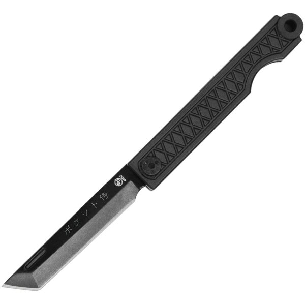 StatGear POCKET SAMURAI Messer SLIPJOINT Mini Folder BLACK 440C Stahl