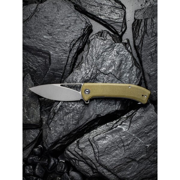 CIVIVI Riffle C2024B Messer Flipper 14C28N Stahl Micartagriff
