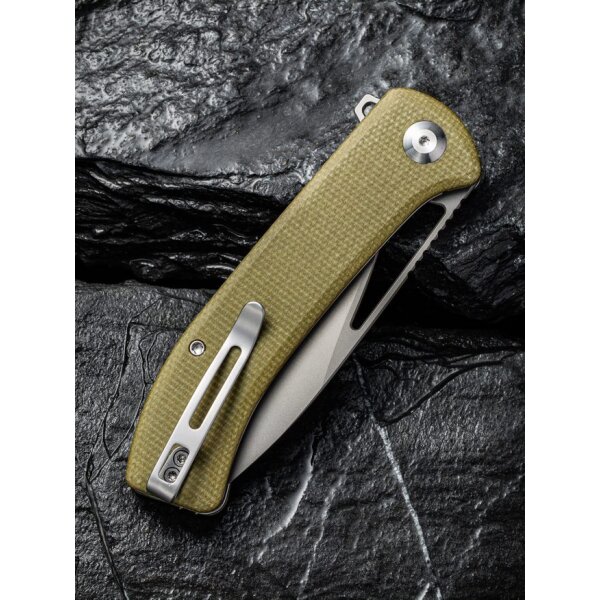 CIVIVI Riffle C2024B Messer Flipper 14C28N Stahl Micartagriff
