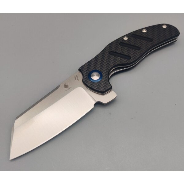 Kizer Sheepdog C01C XL CARBON Messer 154CM Stahl Kohlefasergriff Flipper