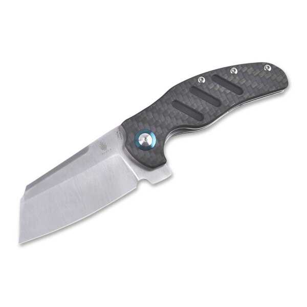 Kizer Sheepdog C01C XL CARBON Messer 154CM Stahl Kohlefasergriff Flipper
