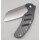 Kizer Sheepdog C01C XL CARBON Messer 154CM Stahl Kohlefasergriff Flipper