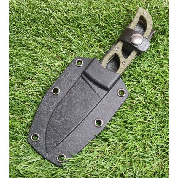 SanRenmu S628-1 Messer Fixed Blade 8Cr14MoV Stahl G10 ABS Scheide