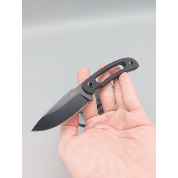 SanRenmu Messer 7132FUI-GH Fixed Blade Neck Knife Kydexscheide