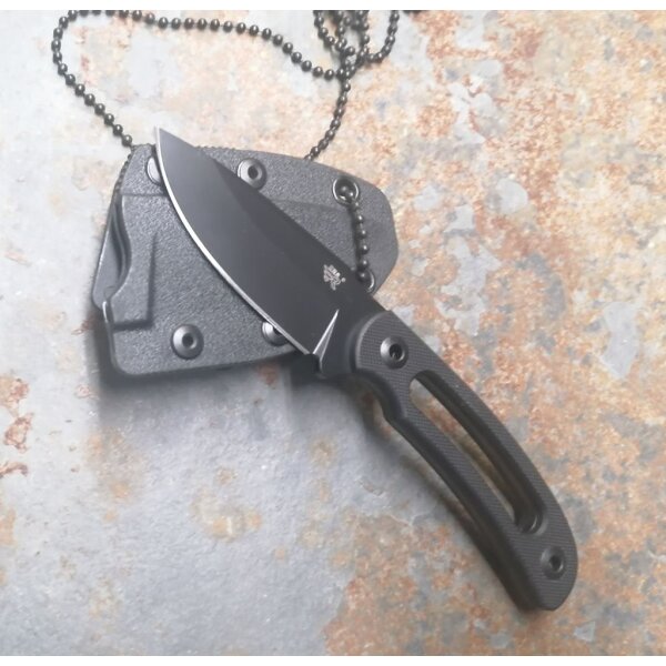 SanRenmu Messer 7132FUI-GH Fixed Blade Neck Knife Kydexscheide