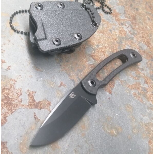 SanRenmu Messer 7132FUI-GH Fixed Blade Neck Knife Kydexscheide