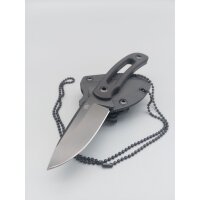 SanRenmu Messer 7132FUI-GH Fixed Blade Neck Knife...