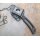 SanRenmu Messer 7132FUI-GH Fixed Blade Neck Knife Kydexscheide