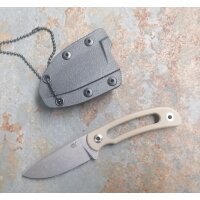 SanRenmu Messer 7132FUF-GV Fixed Blade Neck Knife...