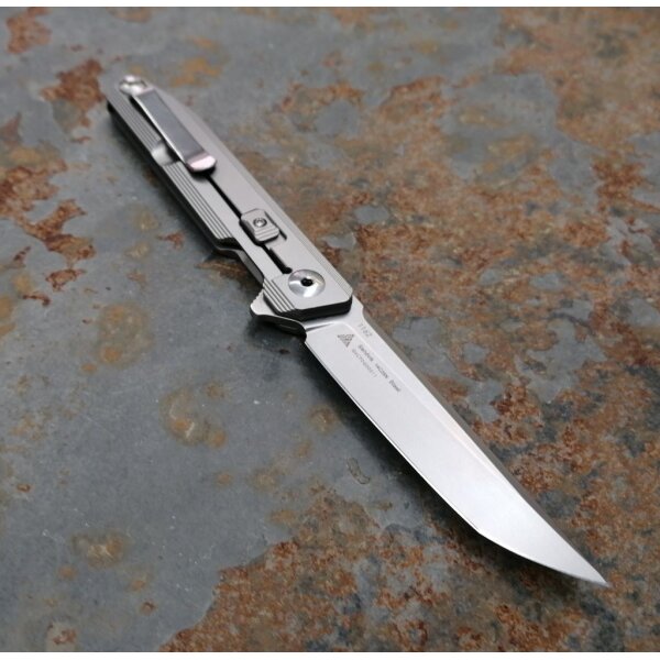 Sanrenmu Folder Messer 1162 Taschenmesser Tanto 14C28N Stahl Betaplus Lock