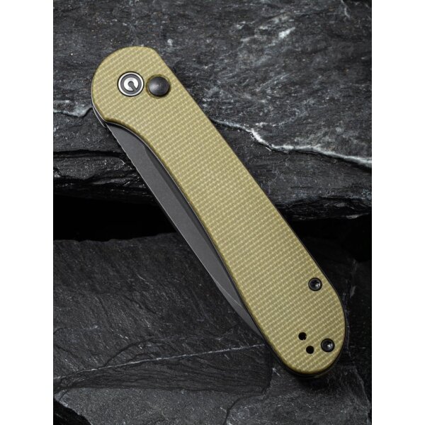 CIVIVI Elementum C2103B Button Lock 14C28N Stahl Micartagriff