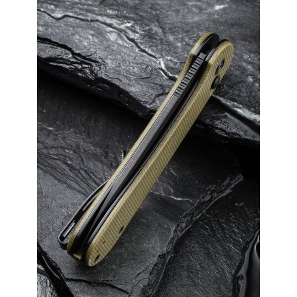 CIVIVI Elementum C2103B Button Lock 14C28N Stahl Micartagriff