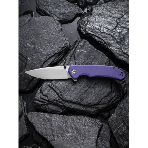 CIVIVI Brazen Purple C2102A Folder 14C28N Stahl G10