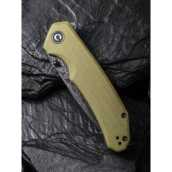 CIVIVI Brazen Damast C2102DS-2 Micarta OLIVE