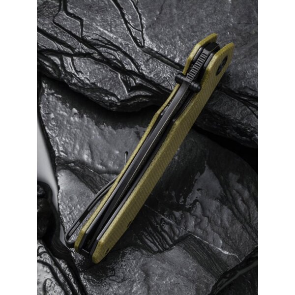 CIVIVI Brazen Damast C2102DS-2 Micarta OLIVE