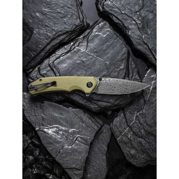CIVIVI Brazen Damast C2102DS-2 Micarta OLIVE