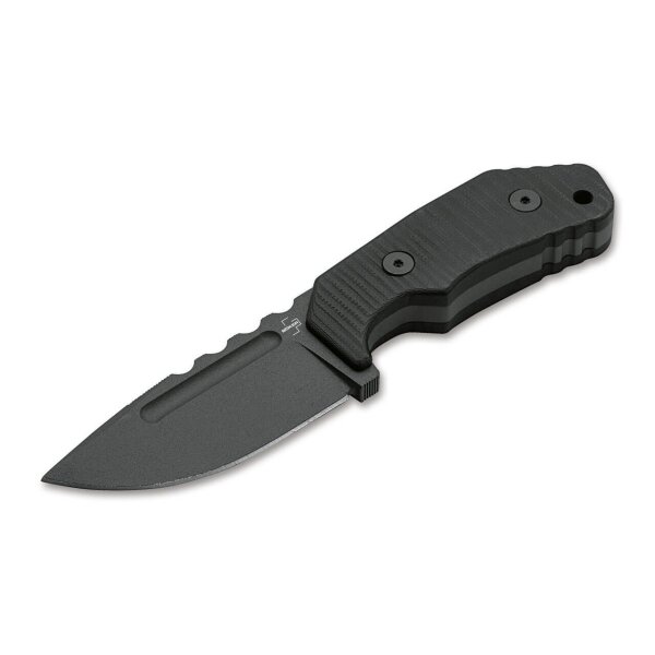 Böker Plus Little Dvalin D2 G10 Schwarz inkl. Kydexscheide 02BO033