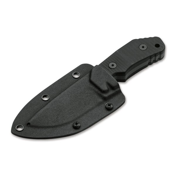 Böker Plus Little Dvalin D2 G10 Schwarz inkl. Kydexscheide 02BO033