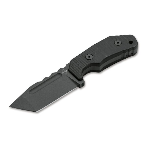 Böker Plus Little Dvalin Tanto D2 G10 Schwarz inkl. Kydexscheide 02BO034